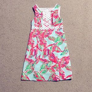 Brand New Lily Pulitzer Pink and Blue Sundress size 0